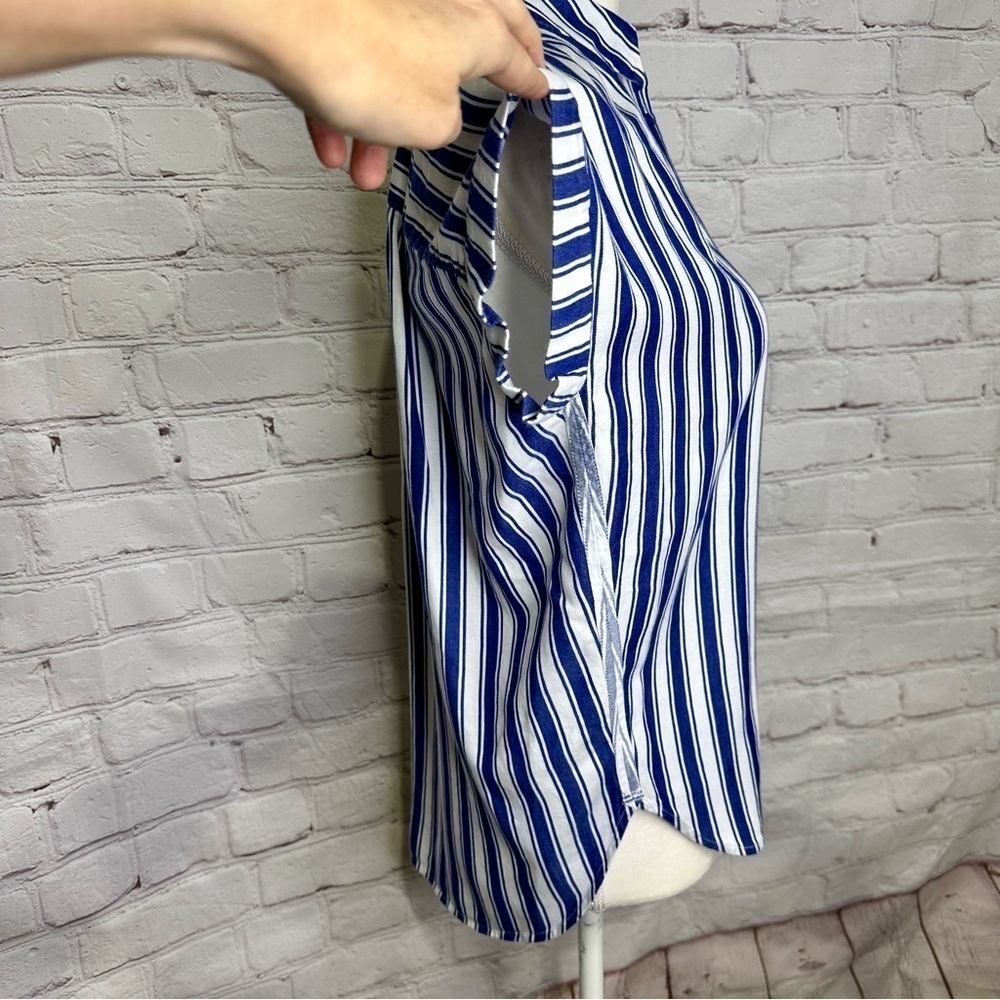 Madewell Central Shirt in Shea Stripe - Picture 5 of 9
